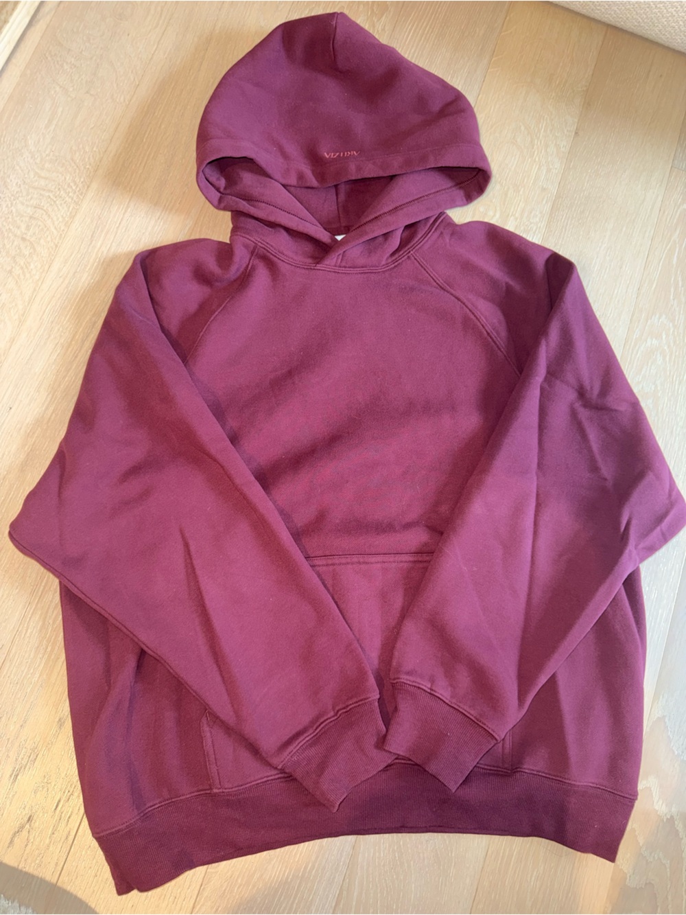 Maroon Pullover Hoodie